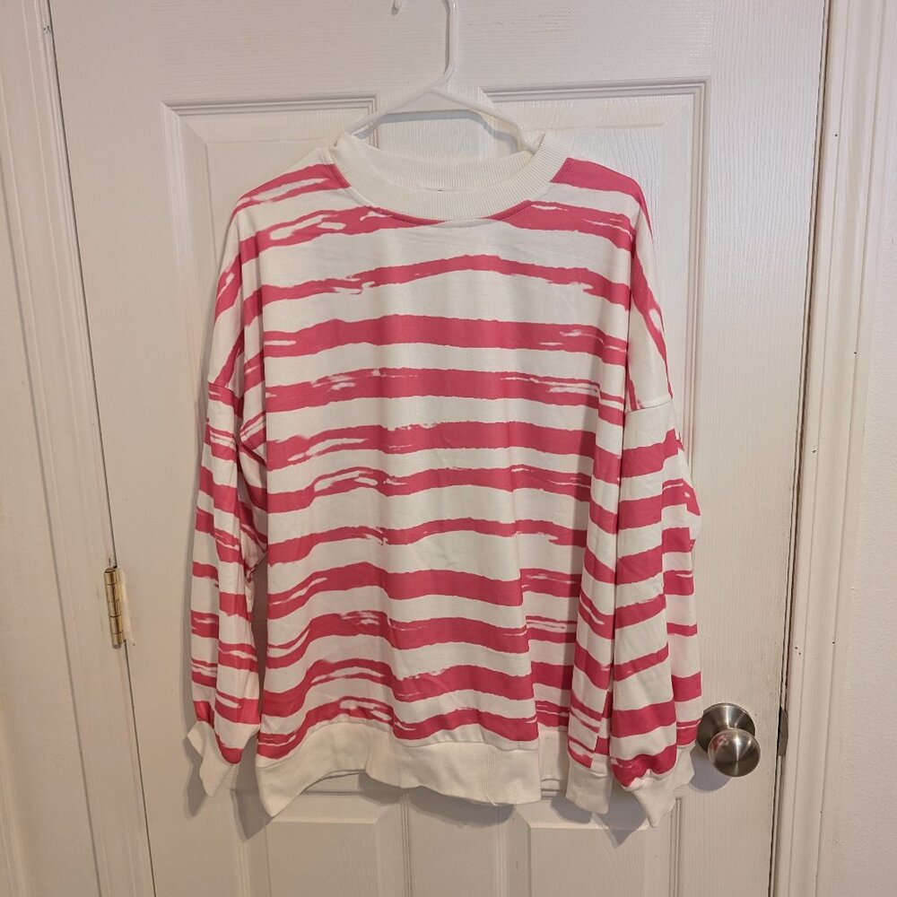 Animal Print Crewneck Sweater